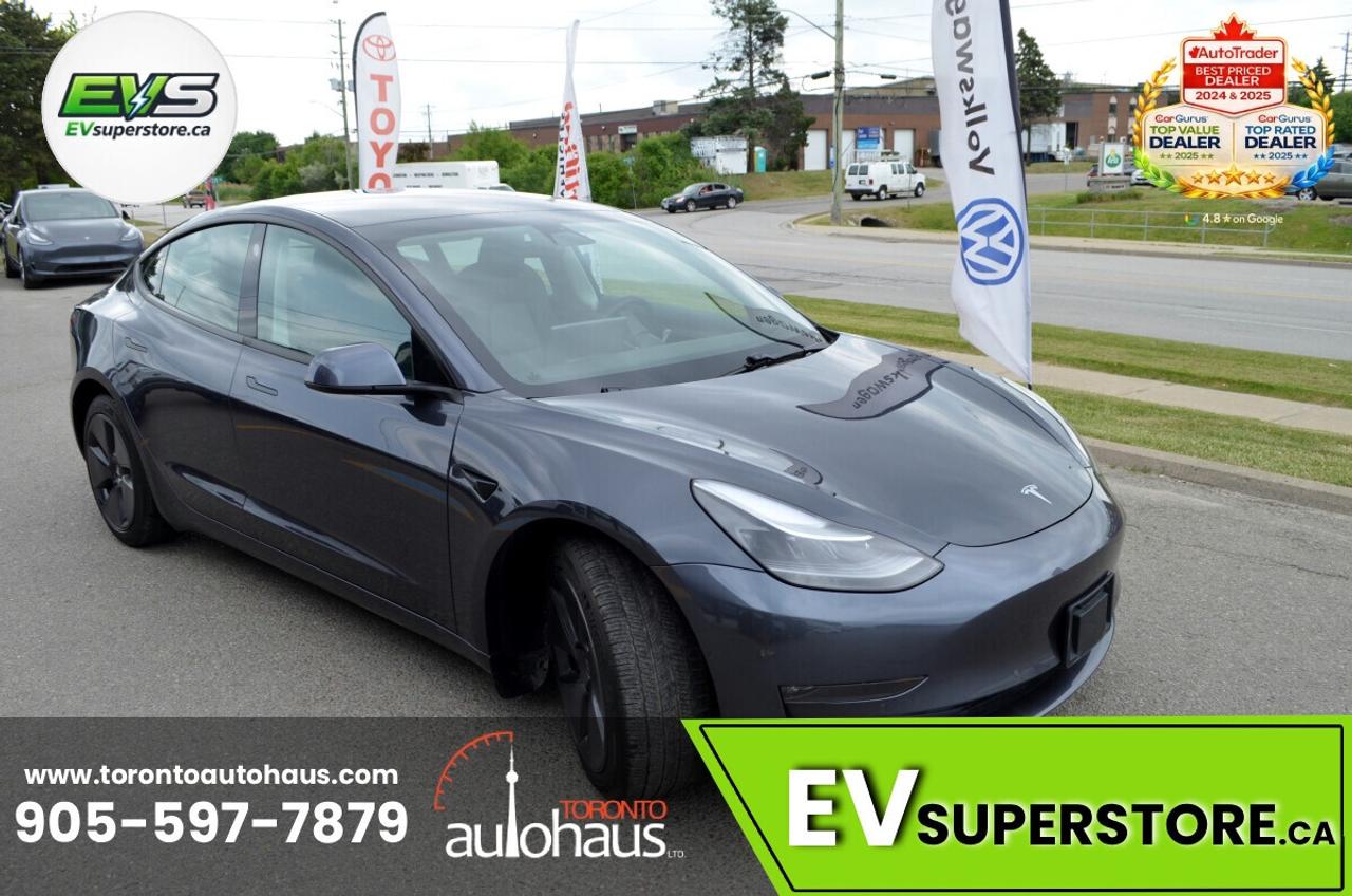 2021 Tesla Model 3 LR AWD I OVER 100 TESLAS EVSUPERSTORE.CA Photo