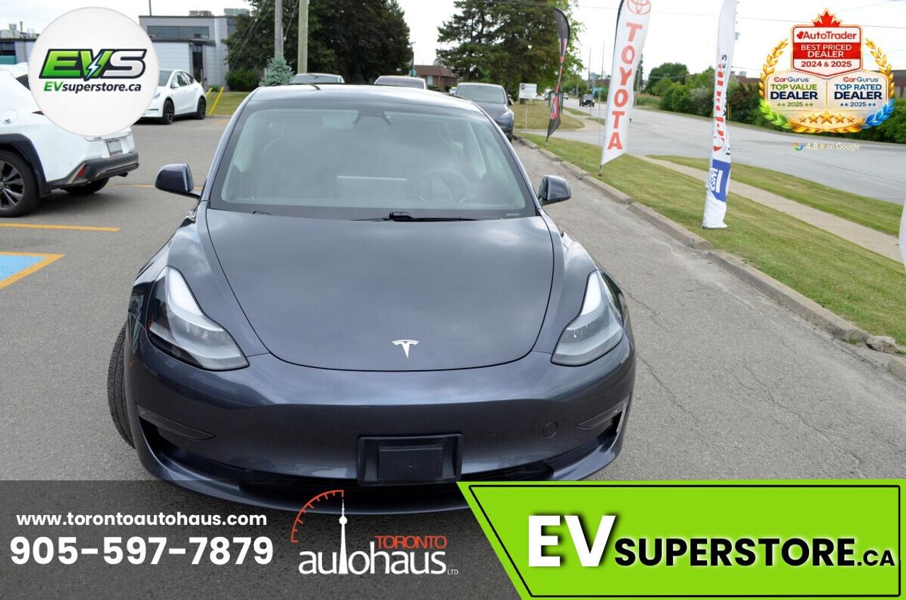 2021 Tesla Model 3 LR AWD I OVER 100 TESLAS EVSUPERSTORE.CA Photo