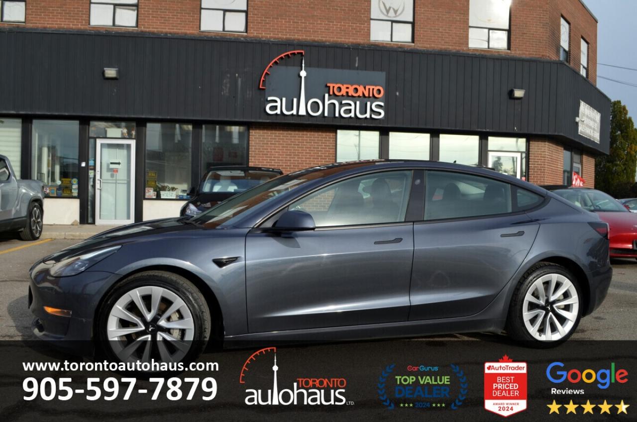 2022 Tesla Model 3 LR AWD I OVER 100 TESLAS EVSUPERSTORE.CA Photo