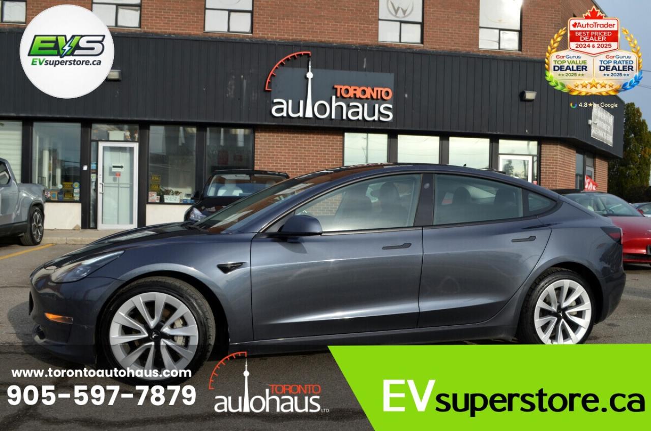 2022 Tesla Model 3 LR AWD I OVER 100 TESLAS EVSUPERSTORE.CA Photo