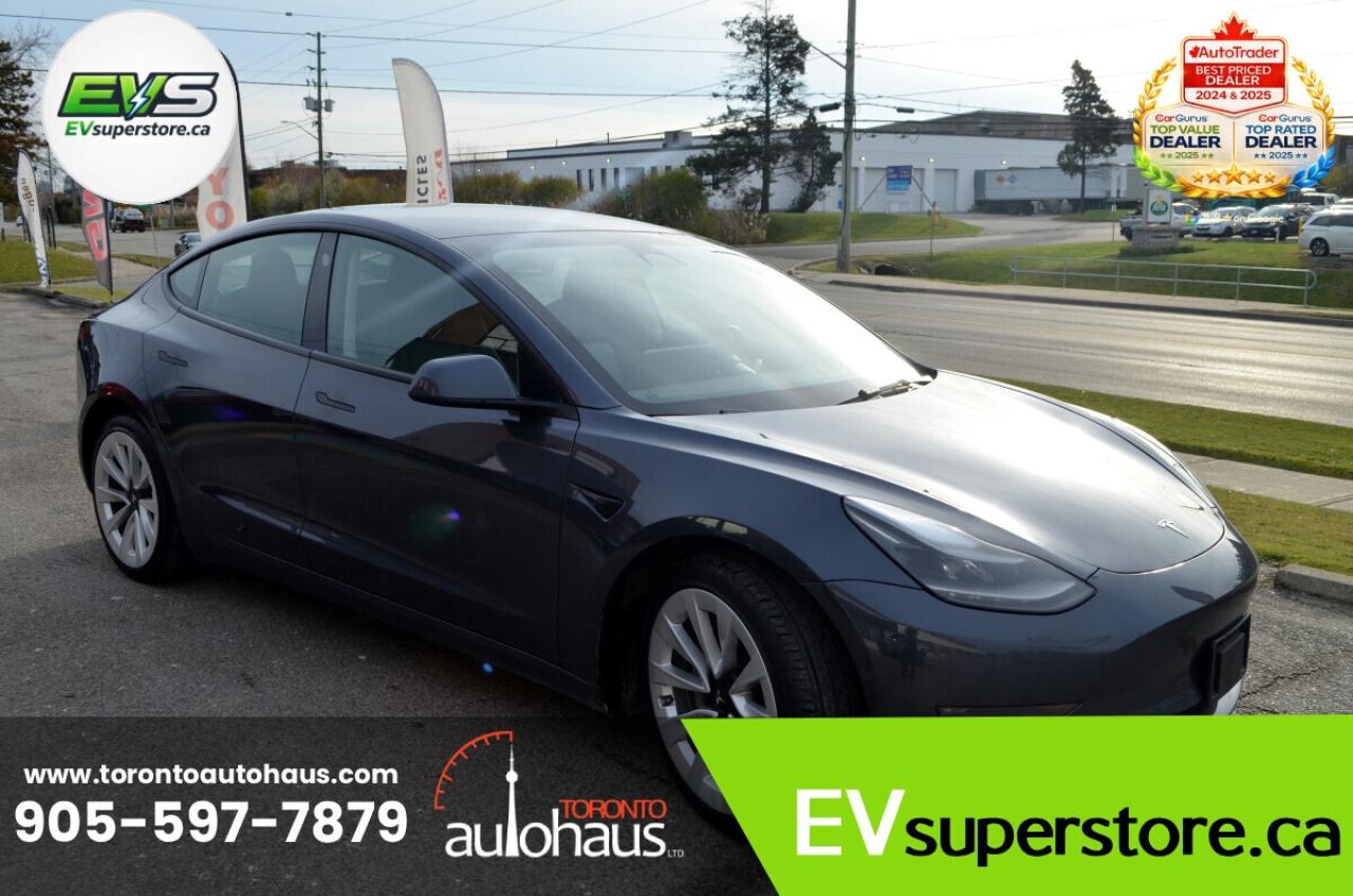 2022 Tesla Model 3 LR AWD I OVER 100 TESLAS EVSUPERSTORE.CA Photo