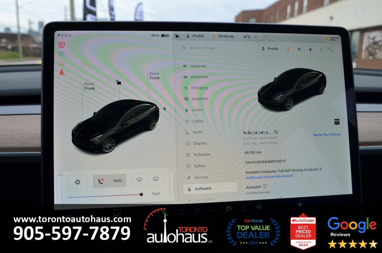 2021 Tesla Model 3 LR AWD I OVER 100 TESLAS EVSUPERSTORE.CA Photo