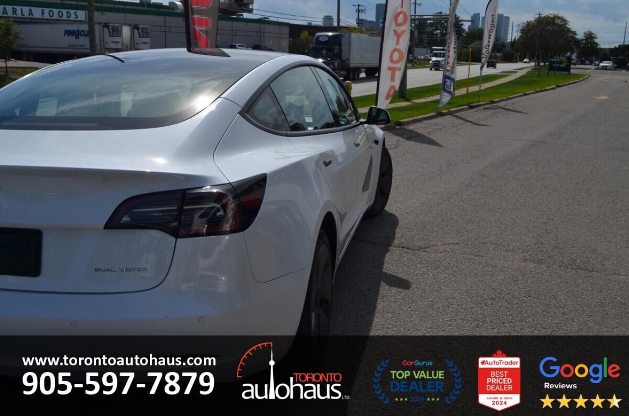 2021 Tesla Model 3 LR AWD I WHITE INTERIOR EVSUPERSTORE.CA Photo