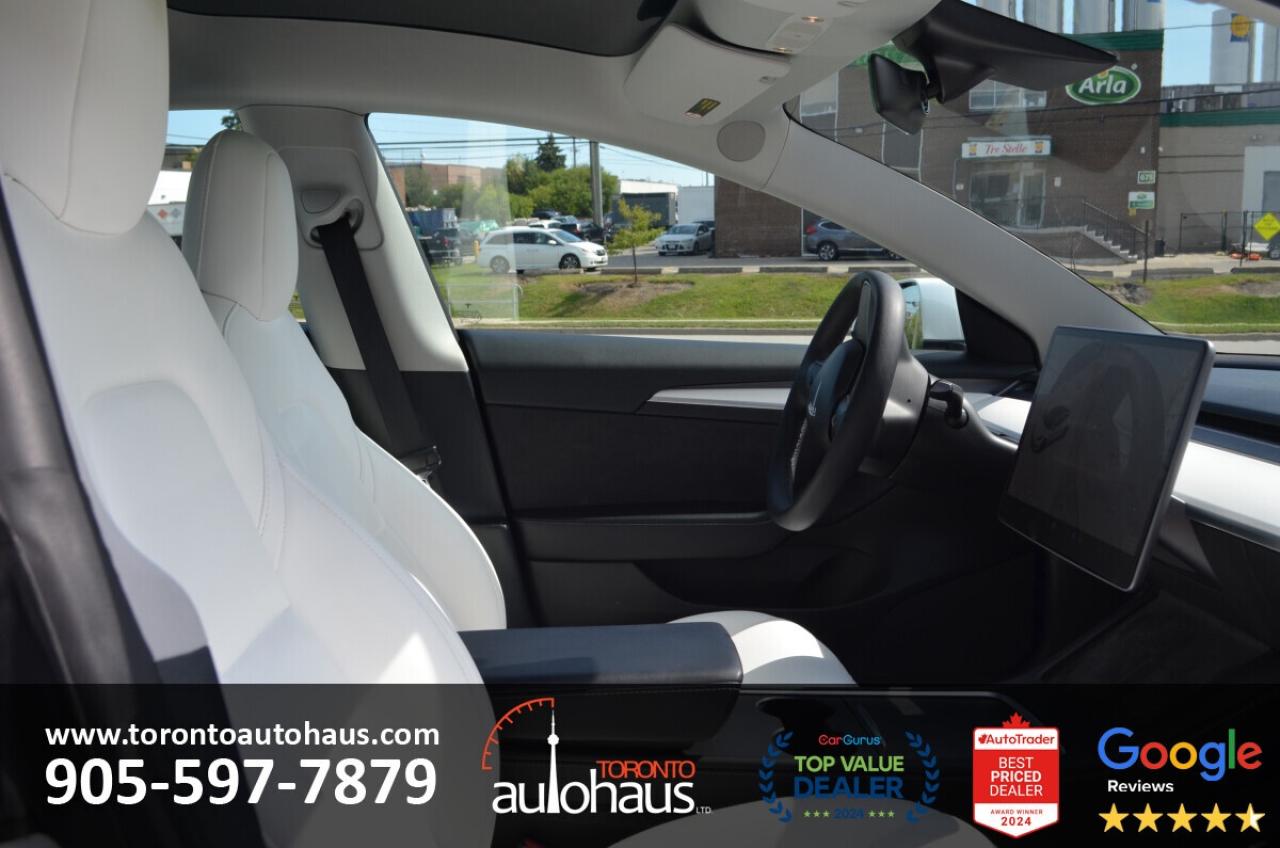 2021 Tesla Model 3 LR AWD I WHITE INTERIOR EVSUPERSTORE.CA Photo