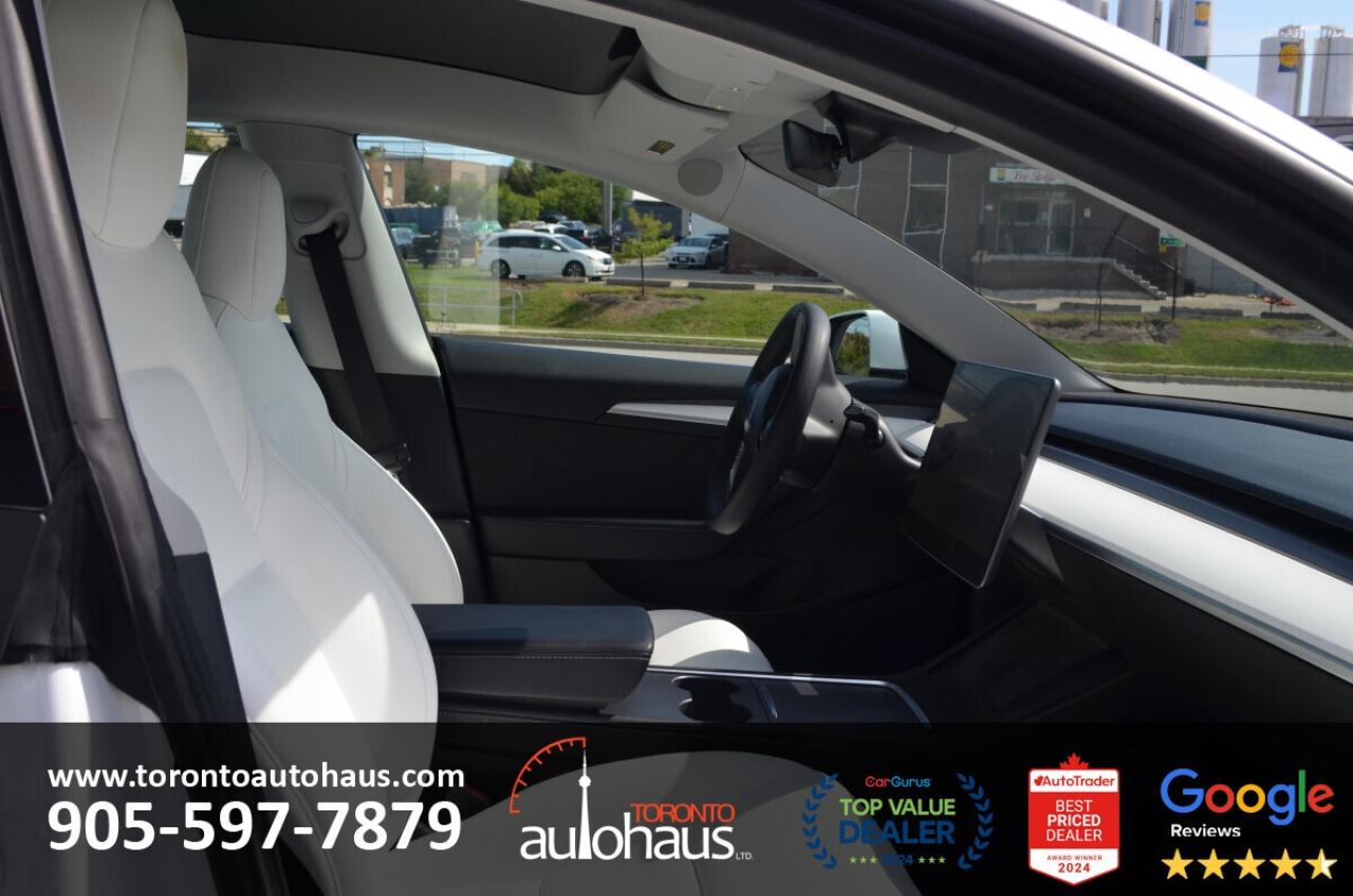 2021 Tesla Model 3 LR AWD I WHITE INTERIOR EVSUPERSTORE.CA Photo