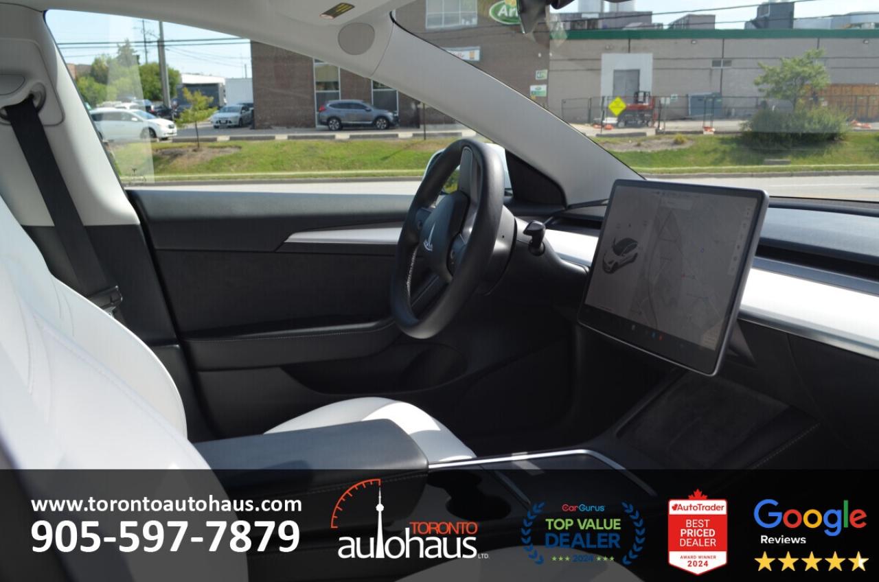 2021 Tesla Model 3 LR AWD I WHITE INTERIOR EVSUPERSTORE.CA Photo