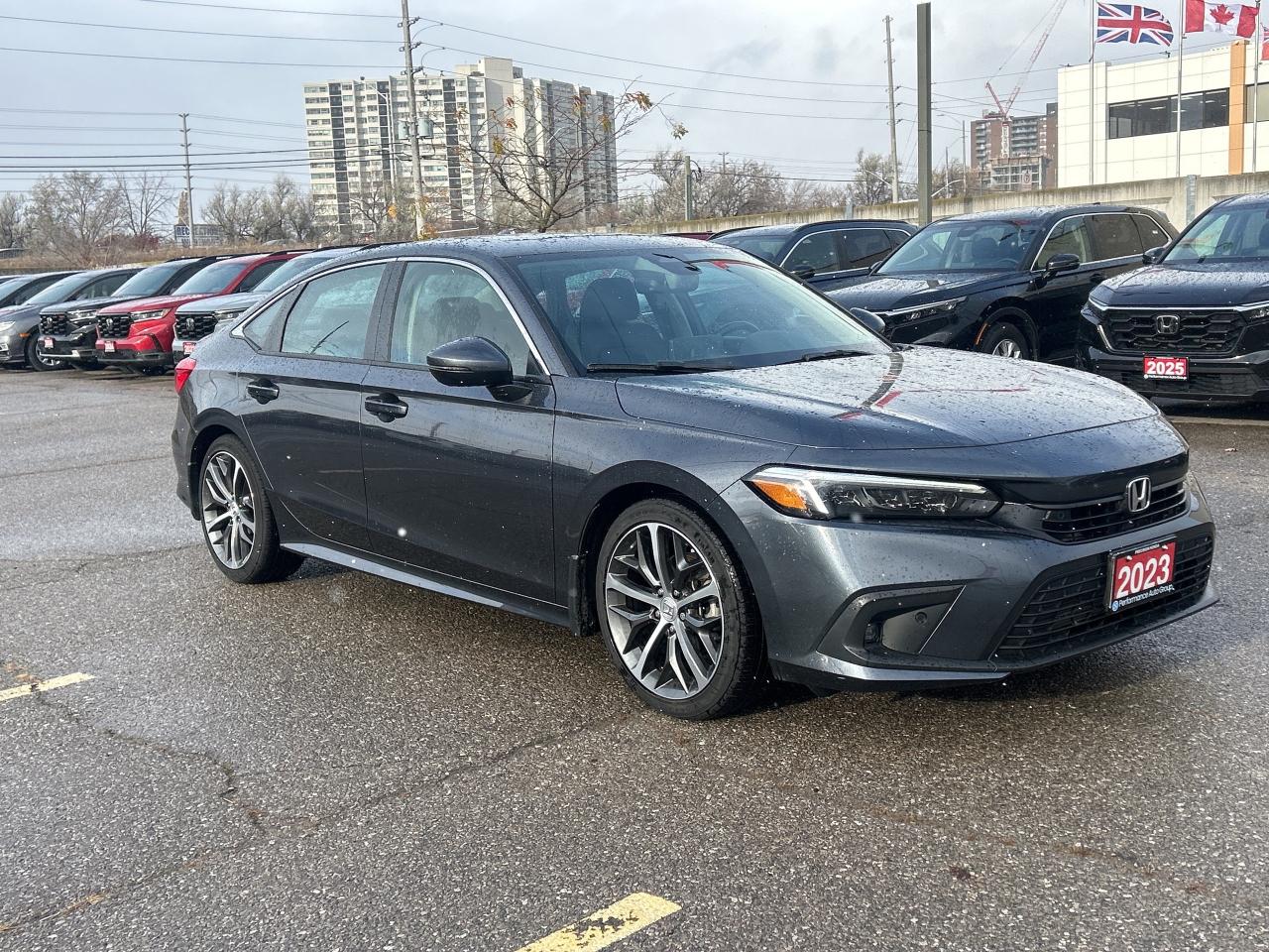 2023 Honda Civic Sedan Touring Leather  Navigation  Sunroof  CarPlay Photo