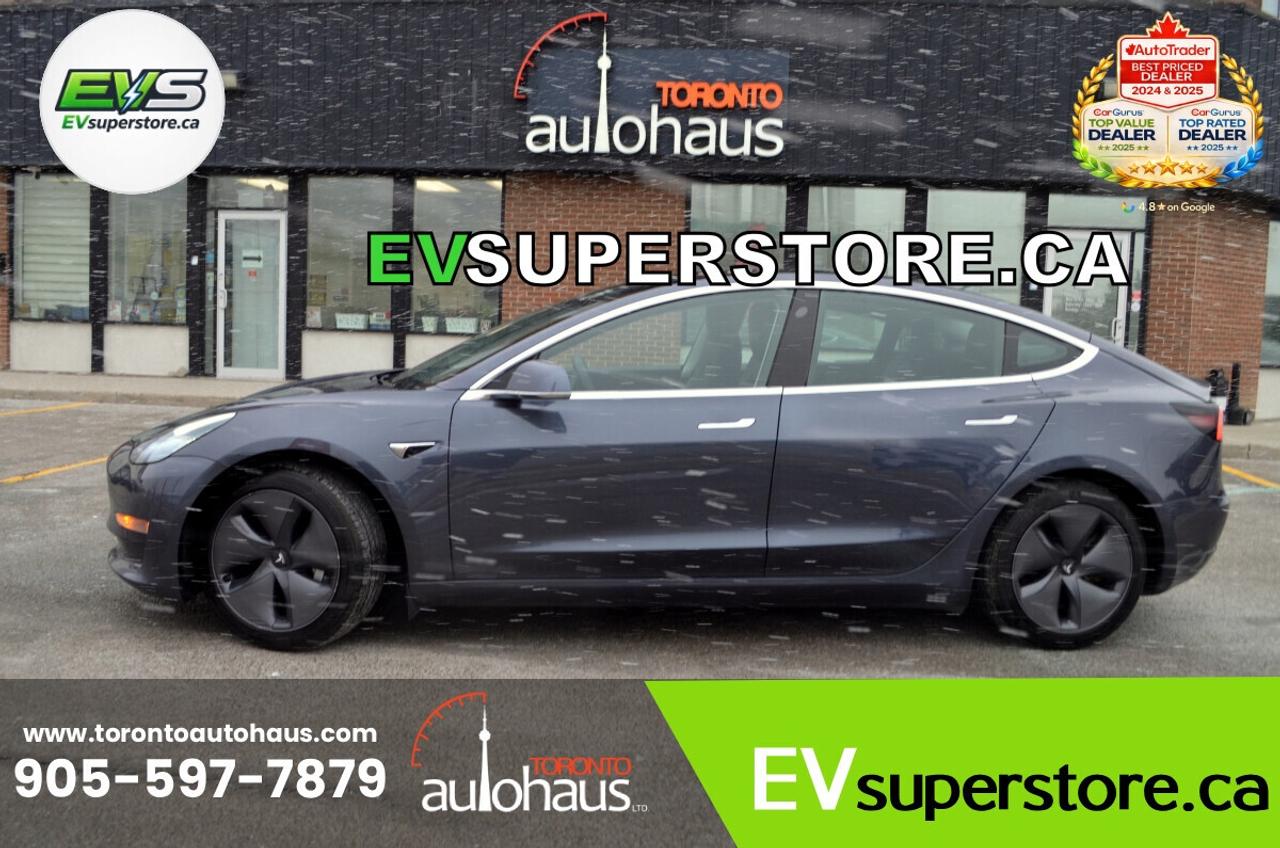 2020 Tesla Model 3 SR+ I OVER 100 TESLAS I EVSUPERSTORE.CA Photo