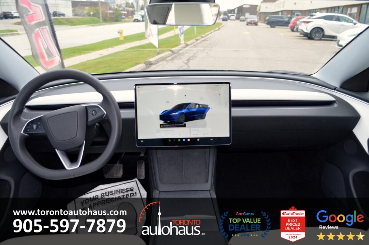 2025 Tesla Model 3 WHITE INT I AWD I OVER 100 TESLAS EVSUPERSTORE.CA Photo