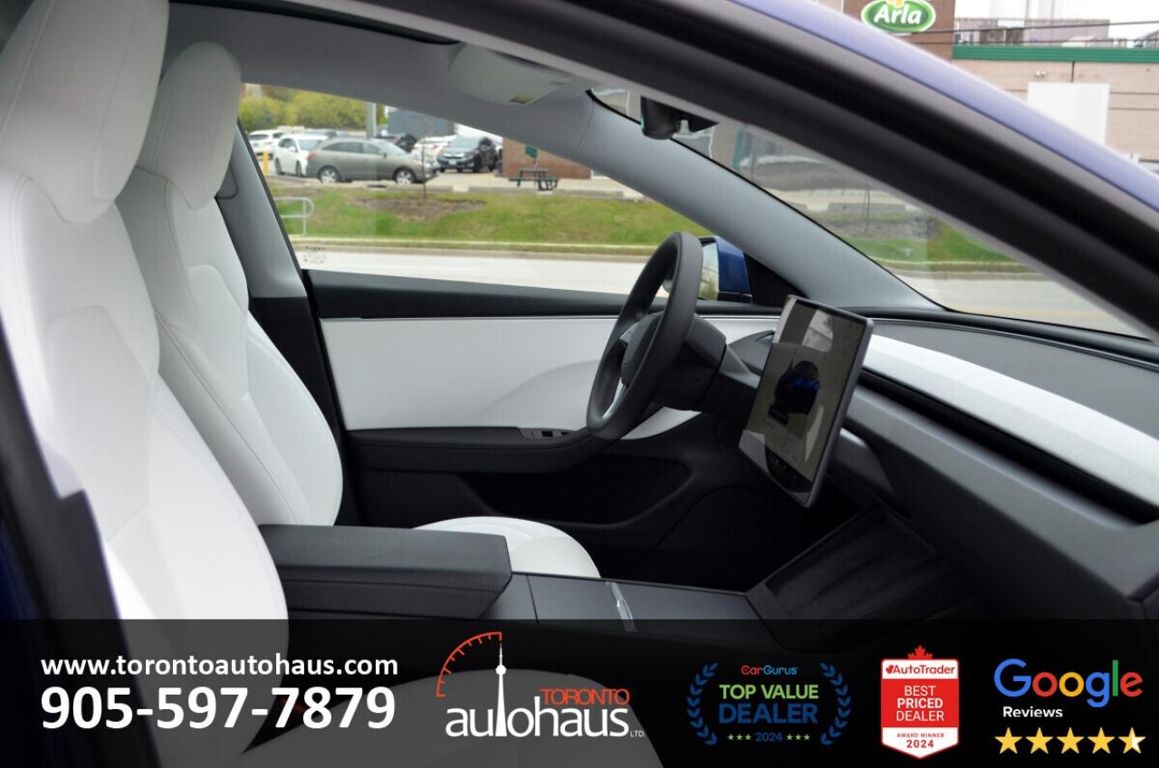 2025 Tesla Model 3 WHITE INT I AWD I OVER 100 TESLAS EVSUPERSTORE.CA Photo