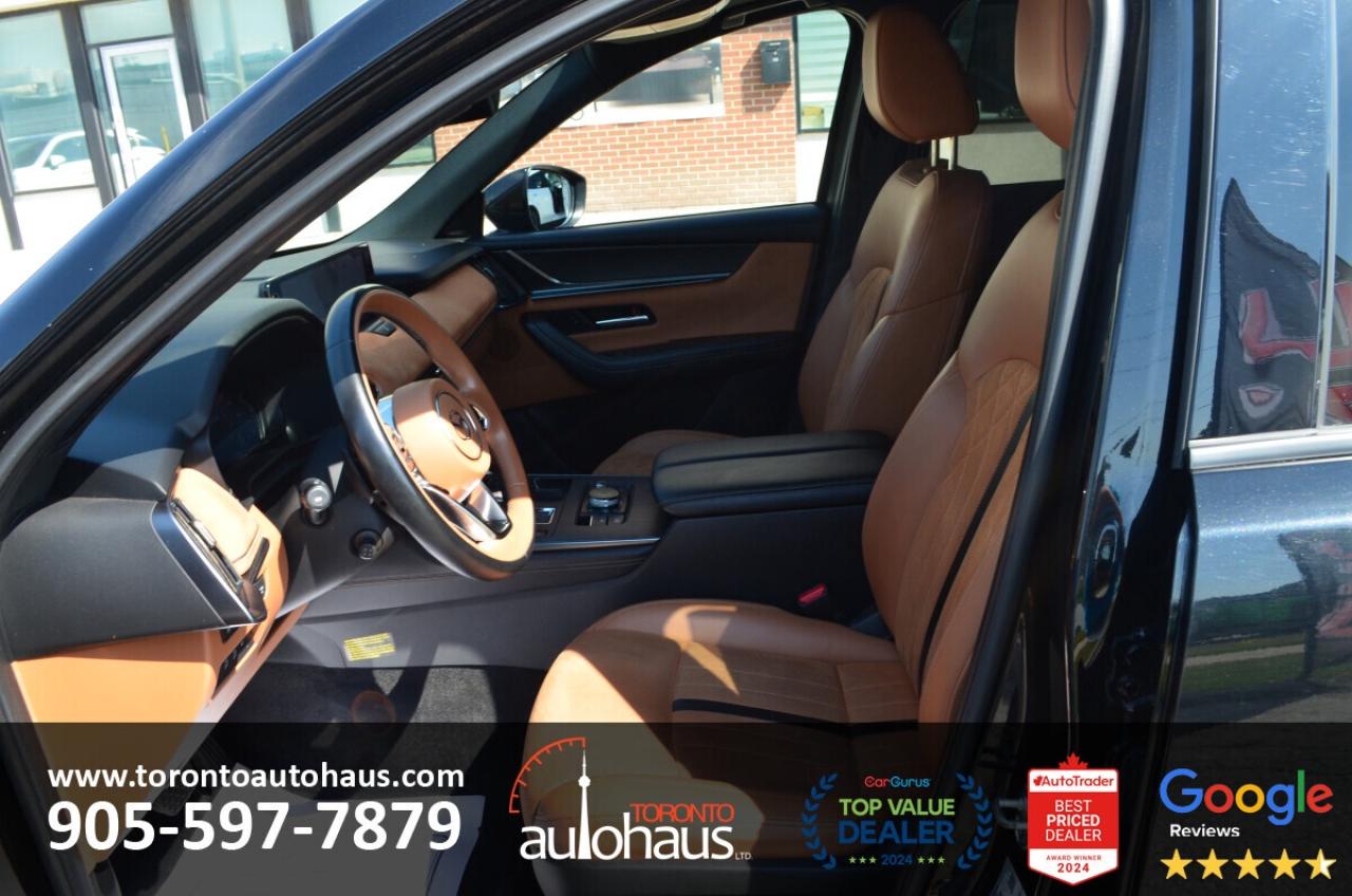 2024 Mazda CX-90 MHEV Signature I No Accidents I Brandy Interior Photo
