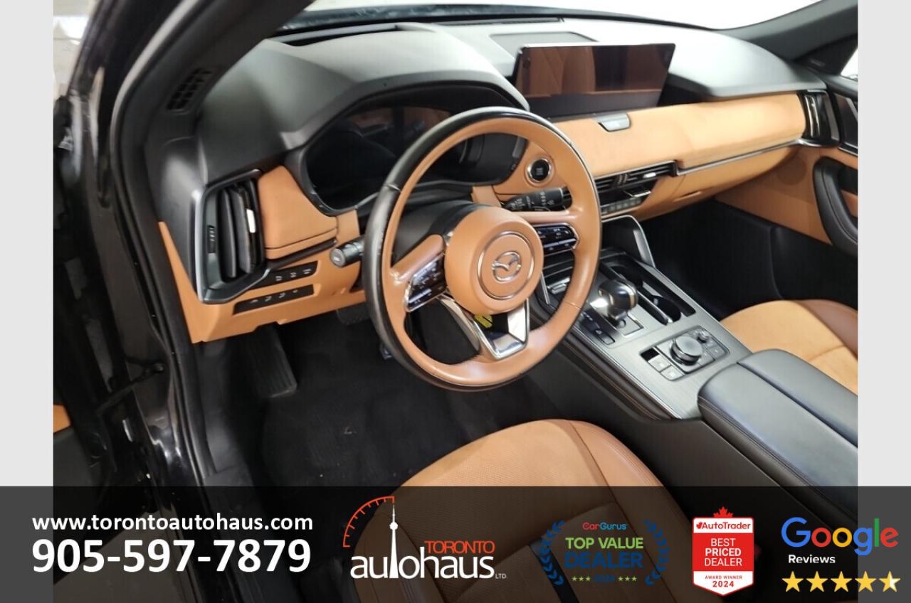 2024 Mazda CX-90 MHEV Signature I No Accidents I Brandy Interior Photo