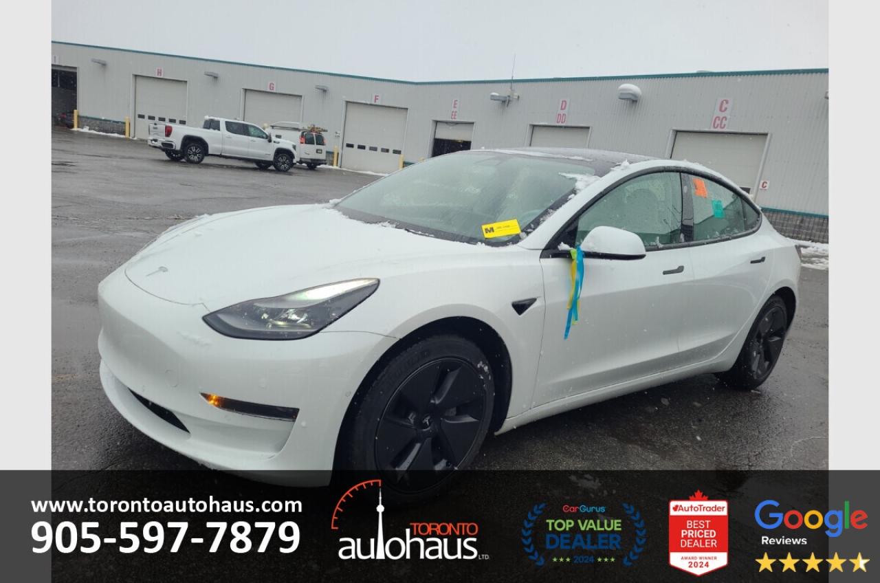 2021 Tesla Model 3 WHITE INTERIOR I OVER 100 TESLAS I EVSUPERSTORE.CA Photo0