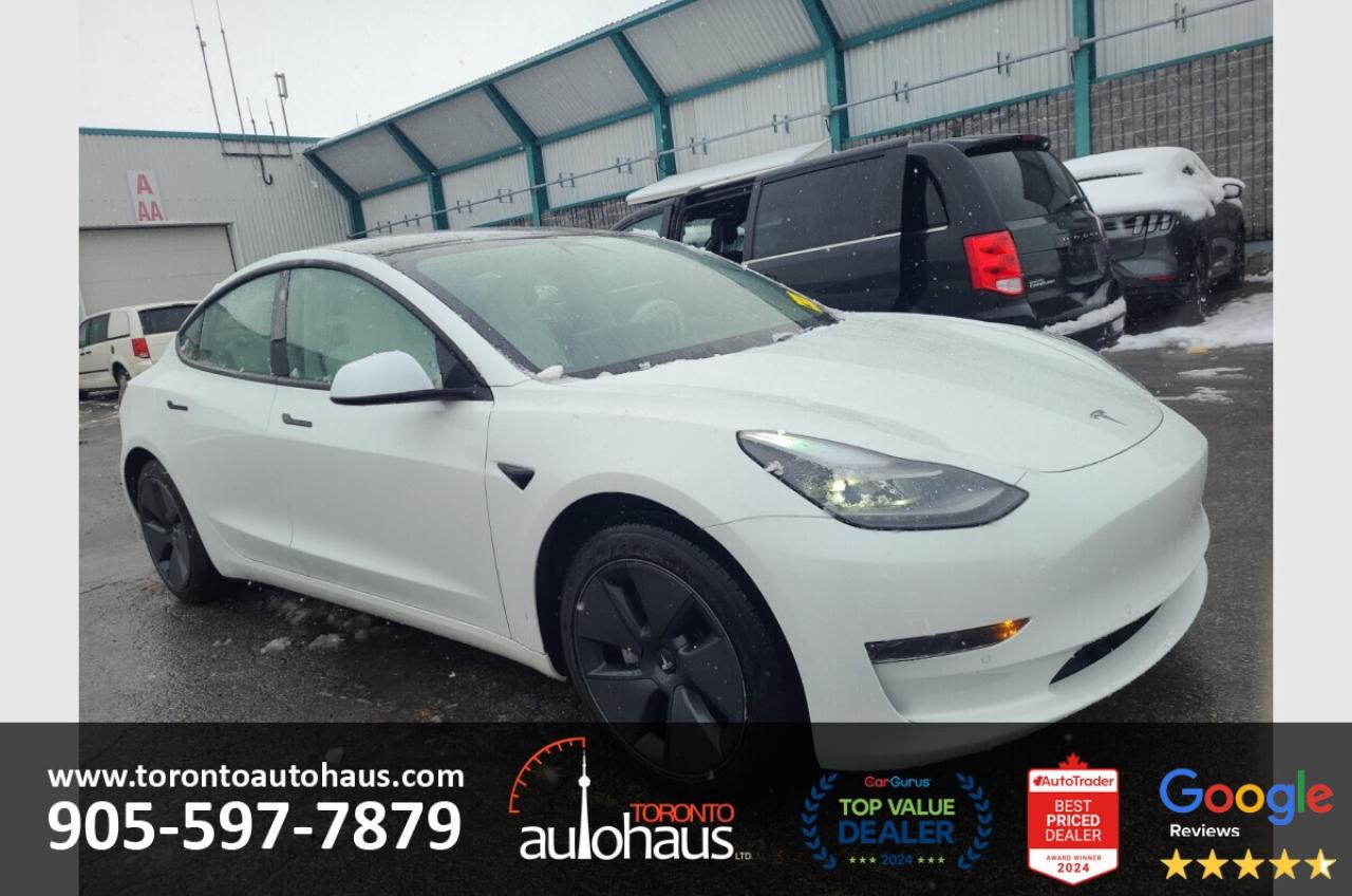 2021 Tesla Model 3 WHITE INTERIOR I OVER 100 TESLAS I EVSUPERSTORE.CA Photo