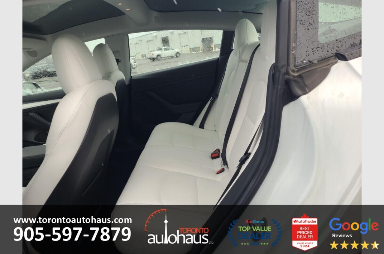 2021 Tesla Model 3 WHITE INTERIOR I OVER 100 TESLAS I EVSUPERSTORE.CA Photo