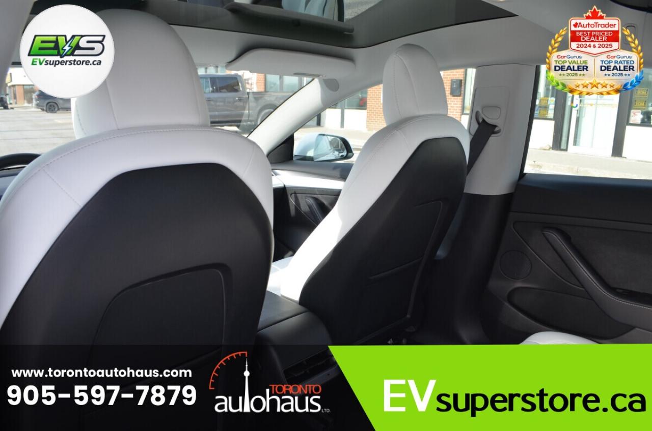 2021 Tesla Model 3 WHITE INTERIOR I OVER 100 TESLAS I EVSUPERSTORE.CA Photo