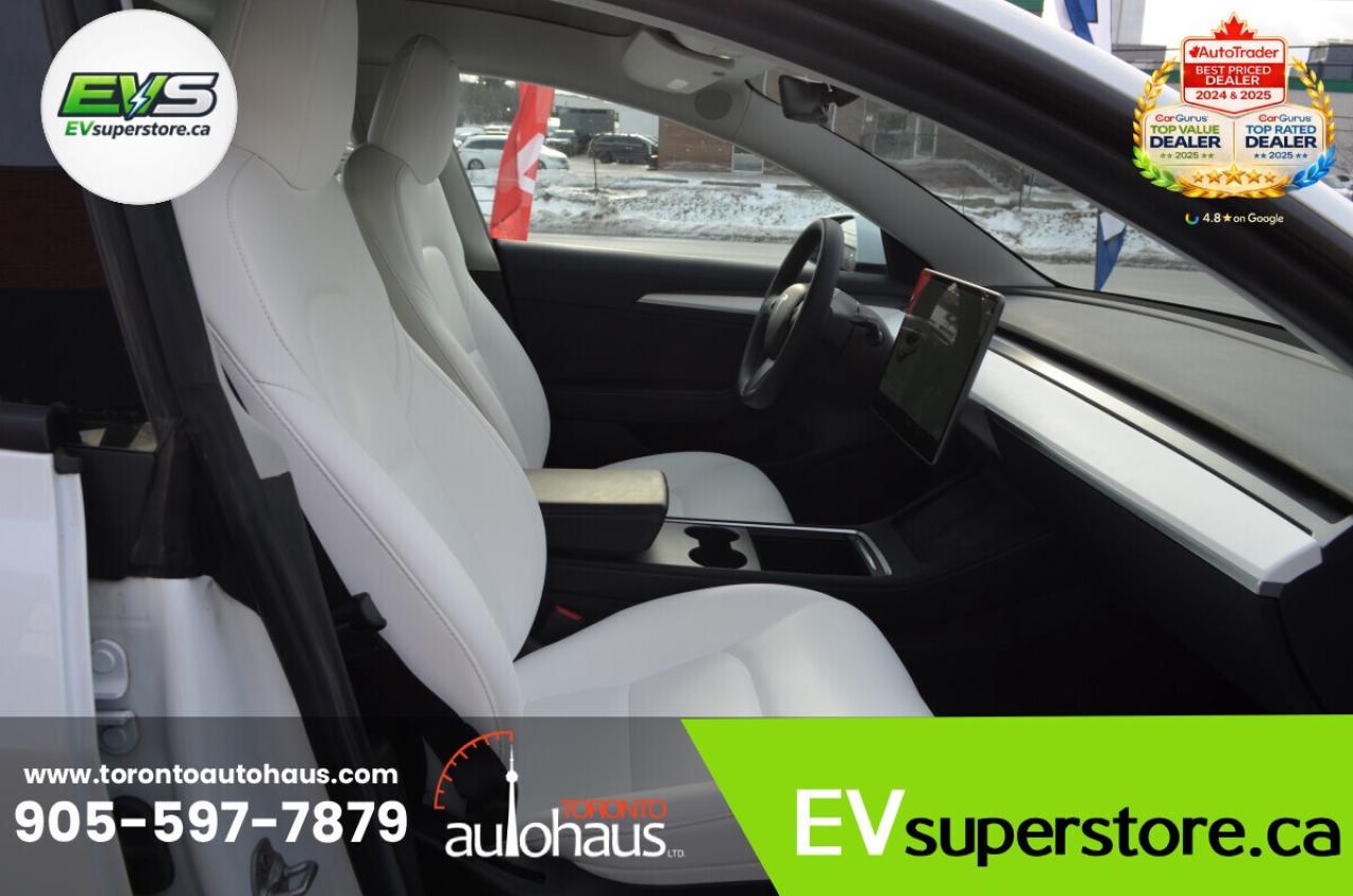 2021 Tesla Model 3 WHITE INTERIOR I OVER 100 TESLAS I EVSUPERSTORE.CA Photo