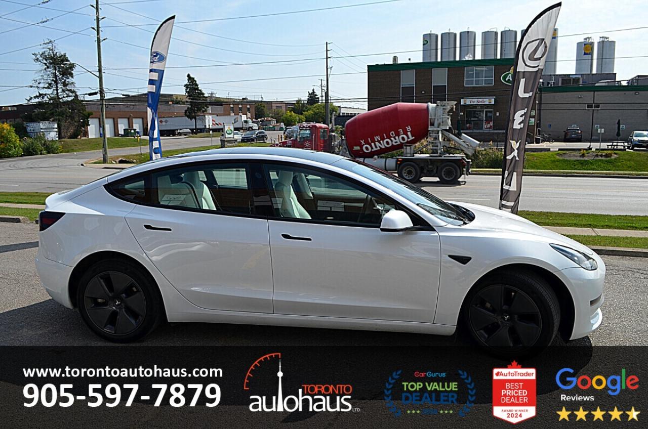 2021 Tesla Model 3 WHITE INTERIOR I OVER 100 TESLAS EVSUPERSTORE.CA Photo4