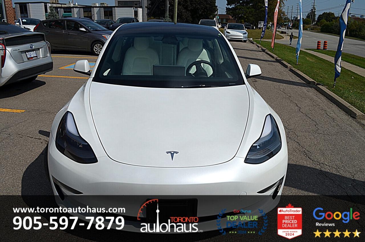 2021 Tesla Model 3 WHITE INTERIOR I OVER 100 TESLAS EVSUPERSTORE.CA Photo