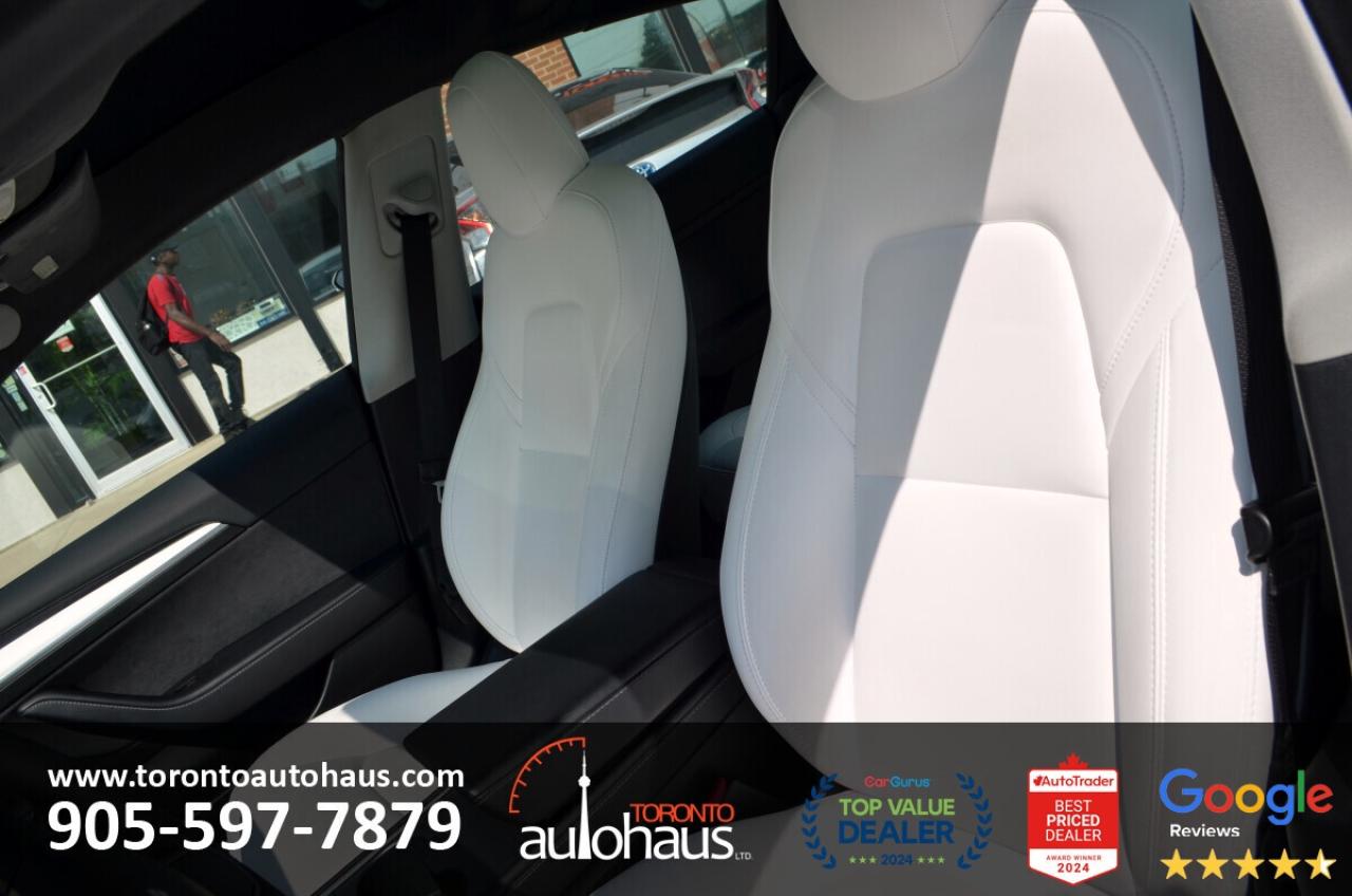 2021 Tesla Model 3 WHITE INTERIOR I OVER 100 TESLAS EVSUPERSTORE.CA Photo