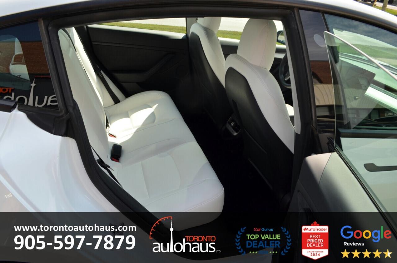 2021 Tesla Model 3 WHITE INTERIOR I OVER 100 TESLAS EVSUPERSTORE.CA Photo