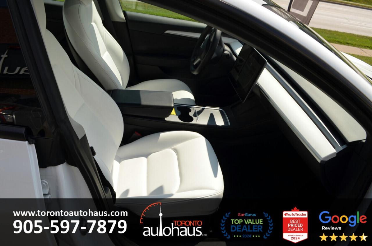 2021 Tesla Model 3 WHITE INTERIOR I OVER 100 TESLAS EVSUPERSTORE.CA Photo