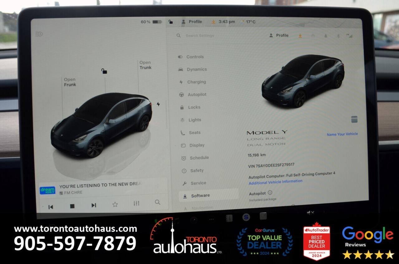 2025 Tesla Model Y LR AWD I OVER 100 TESLAS EVSUPERSTORE.CA Photo