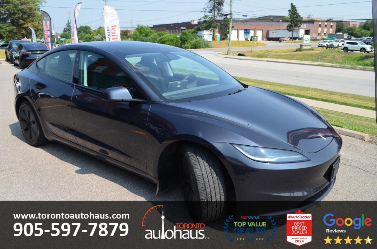 2024 Tesla Model 3 LR AWD I OVER 100 TESLAS EVSUPERSTORE.CA Photo