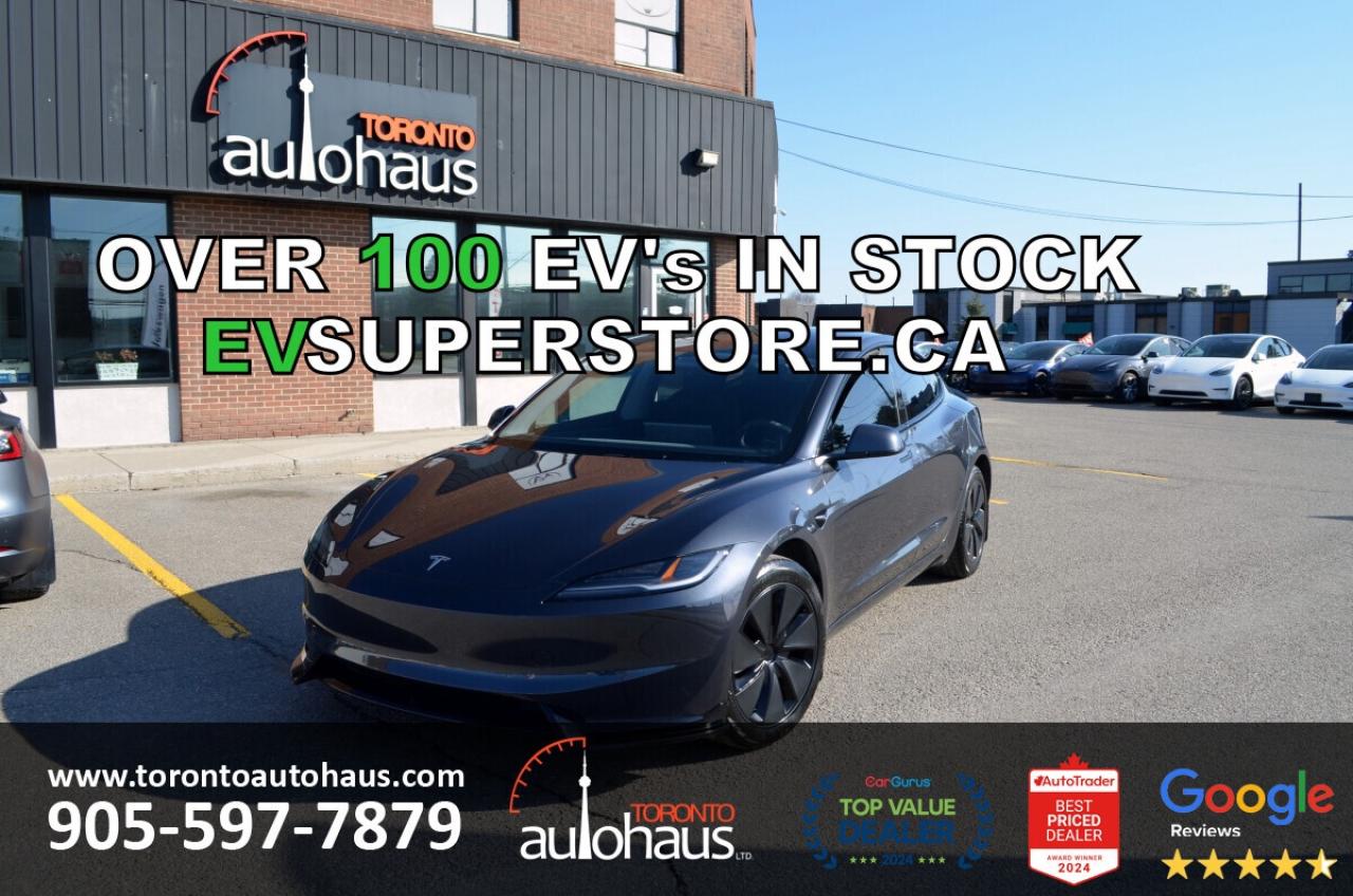 2024 Tesla Model 3 EVSUPERSTORE.CA WITH OVER 100 TESLAS Photo0