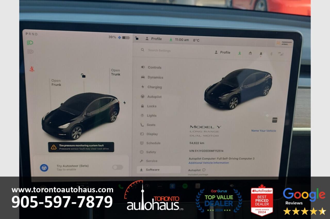 2021 Tesla Model Y LR AWD I OVER 100 TESLAS EVSUPERSTORE.CA Photo