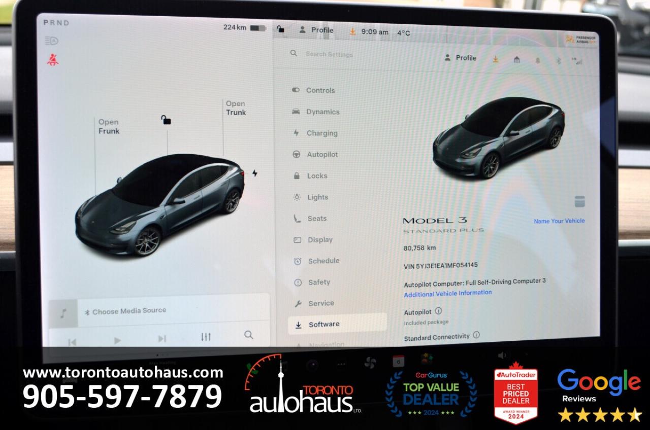 2021 Tesla Model 3 SR+ I OVER 100 TESLAS I EVSUPERSTORE.CA Photo