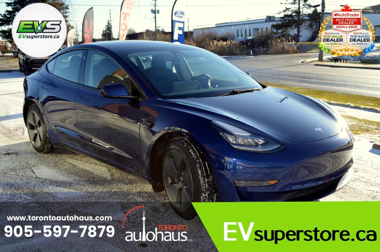 2021 Tesla Model 3 SR+ I OVER 100 TESLAS I EVSUPERSTORE.CA Photo