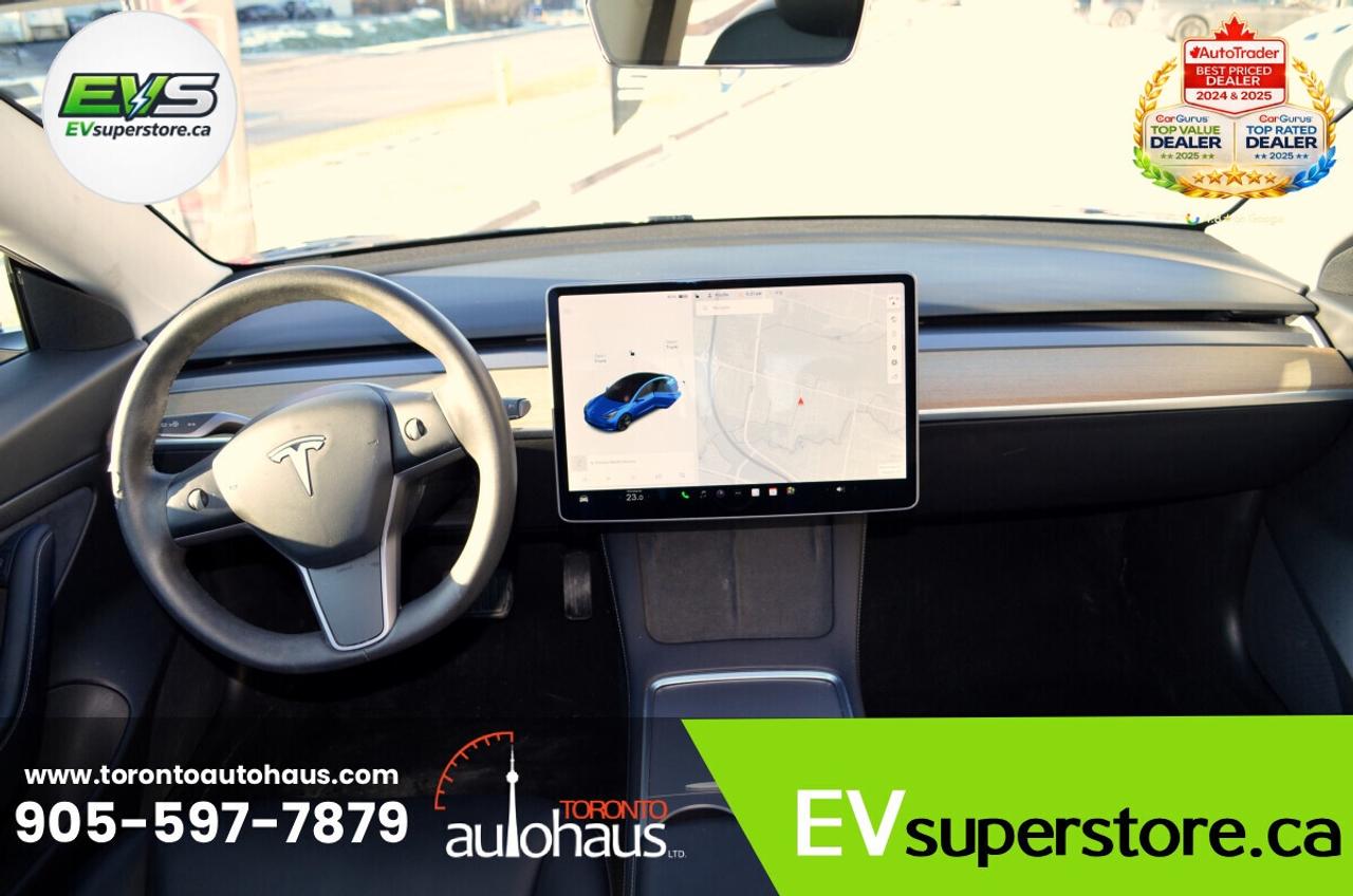 2021 Tesla Model 3 SR+ I OVER 100 TESLAS I EVSUPERSTORE.CA Photo