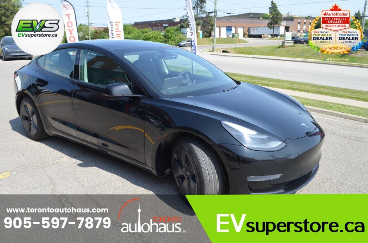 2021 Tesla Model 3 SR+ I OVER 100 TESLAS I EVSUPERSTORE.CA Photo
