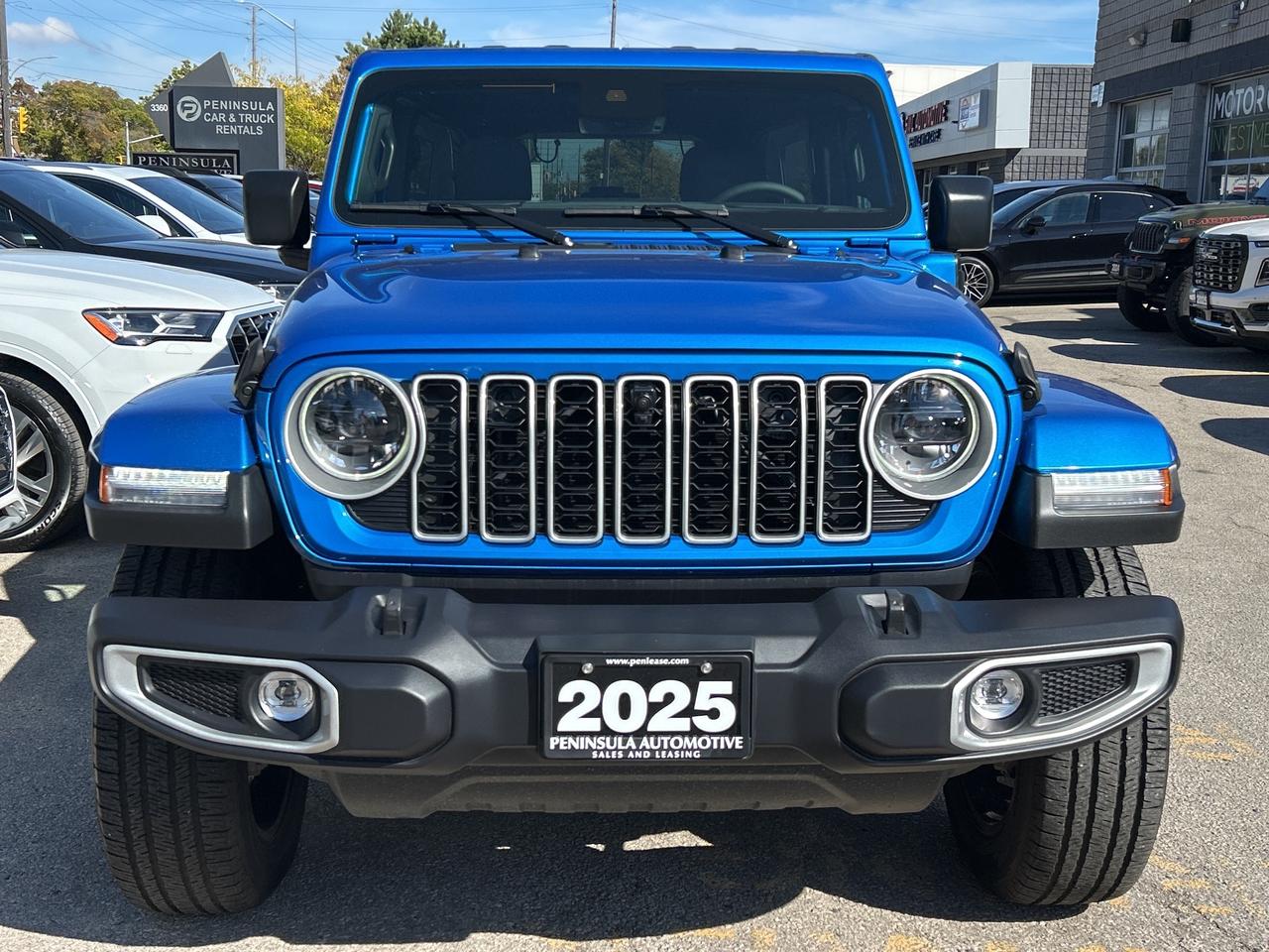 2025 Jeep Wrangler 4xe PLUG-IN HYBRID,TECH GROUP,SAFETY GROUP,NAV,CARPLAY Photo