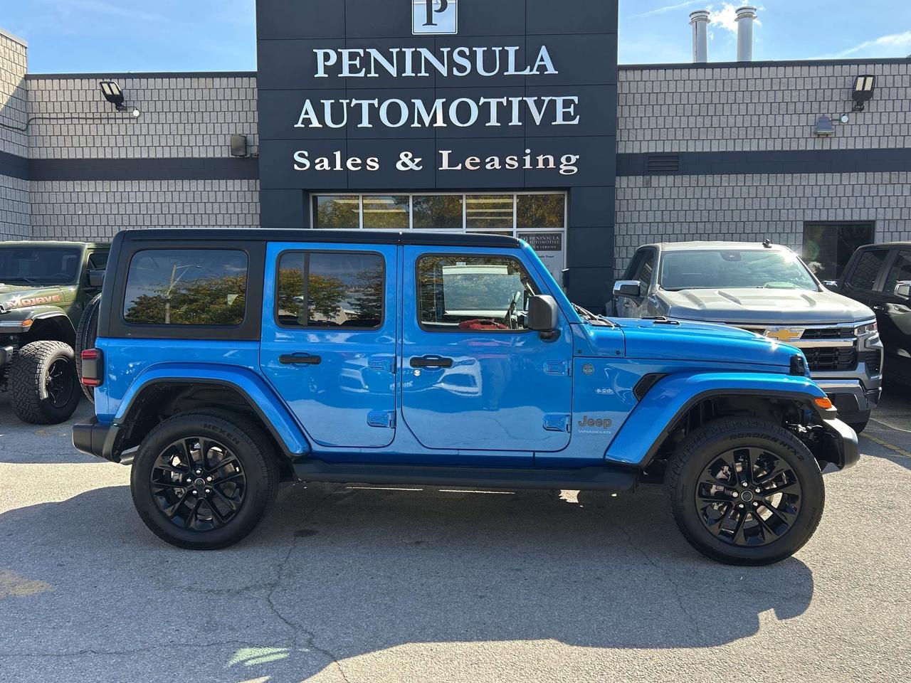 2025 Jeep Wrangler PLUG-IN HYBRID,TECH GROUP,SAFETY GROUP,NAV,CARPLAY Photo