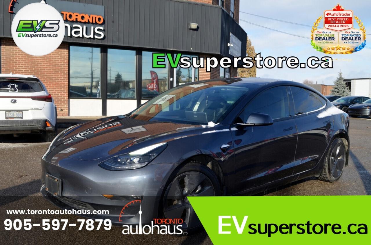 2022 Tesla Model 3 LR AWD I OVER 100 TESLAS EVSUPERSTORE.CA Photo