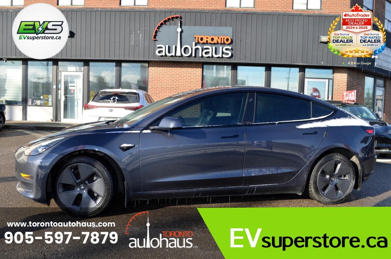 2022 Tesla Model 3 LR AWD I OVER 100 TESLAS EVSUPERSTORE.CA Photo