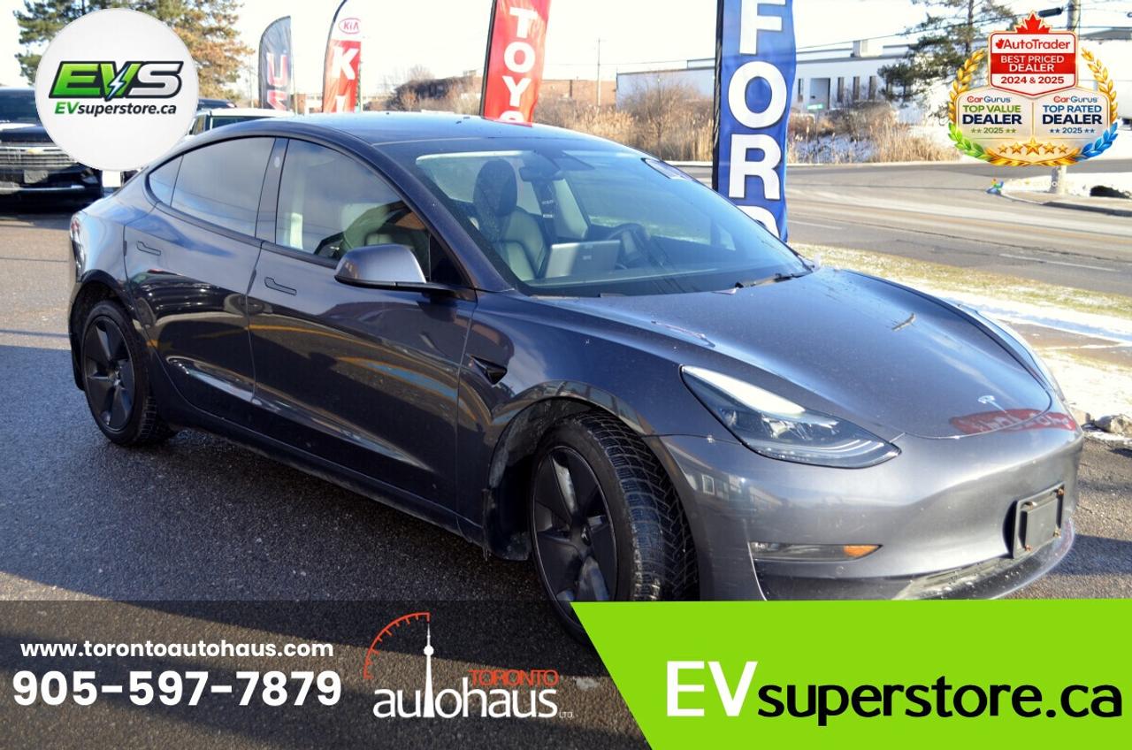 2022 Tesla Model 3 LR AWD I OVER 100 TESLAS EVSUPERSTORE.CA Photo