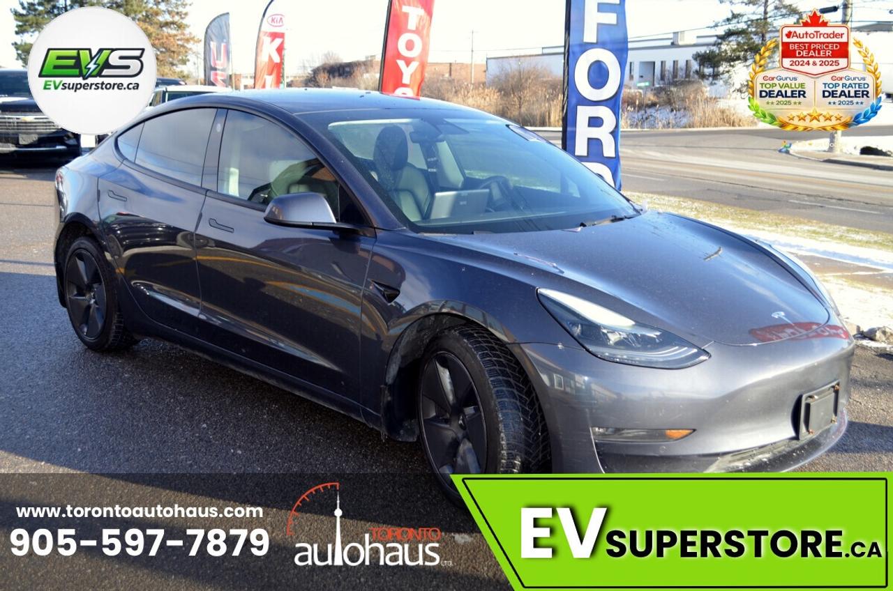 2022 Tesla Model 3 LR AWD I OVER 100 TESLAS EVSUPERSTORE.CA Photo