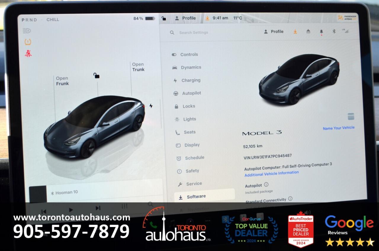 2023 Tesla Model 3 LFP I OVER 100 TESLAS EVSUPERSTORE.CA Photo