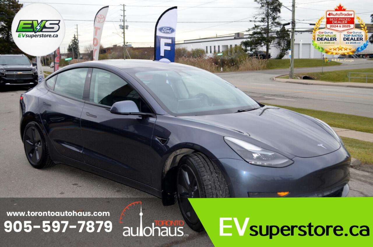 2021 Tesla Model 3 SR+ I OVER 100 TESLAS I EVSUPERSTORE.CA Photo