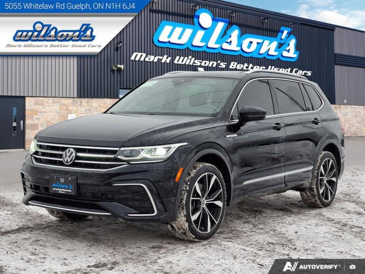 2023 Volkswagen Tiguan Highline R-Line 4Motion | Leather | Pano Roof | Heated Seats + Steering | Adaptive Cruise and More ! Photo0