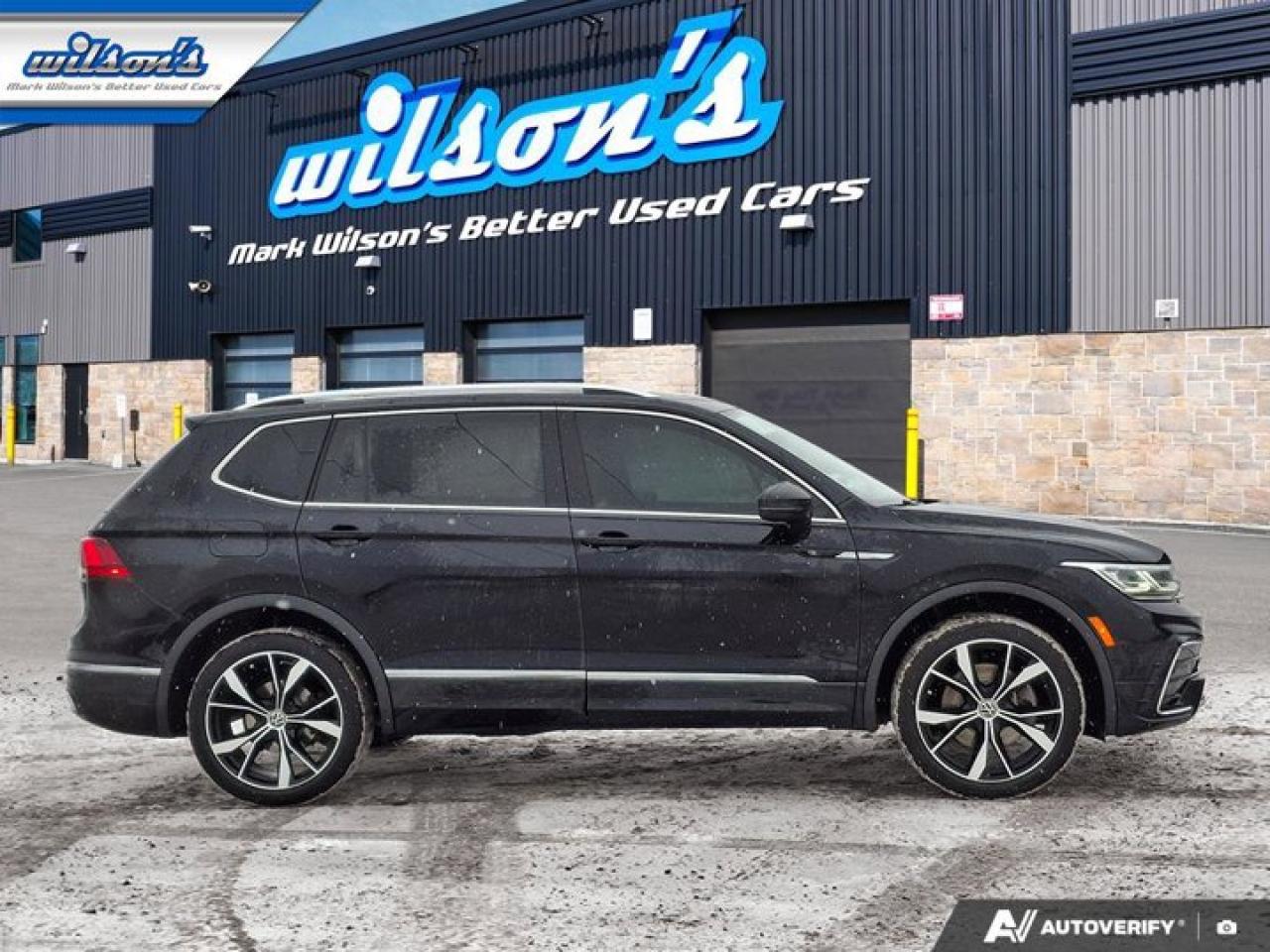 2023 Volkswagen Tiguan Highline R-Line 4Motion | Leather | Pano Roof | Heated Seats + Steering | Adaptive Cruise and More ! Photo