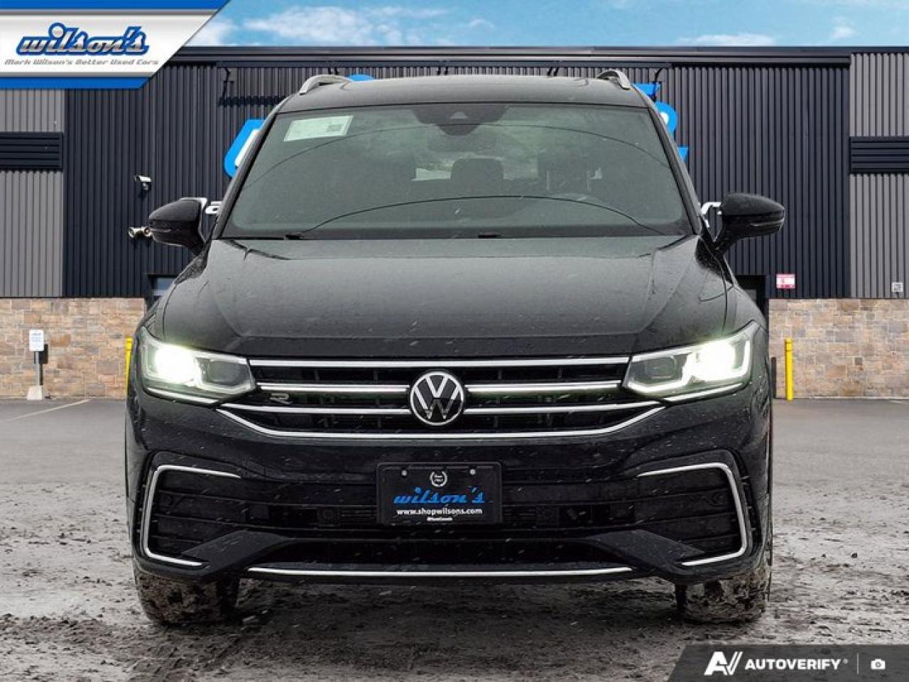 2023 Volkswagen Tiguan Highline R-Line 4Motion | Leather | Pano Roof | Heated Seats + Steering | Adaptive Cruise and More ! Photo
