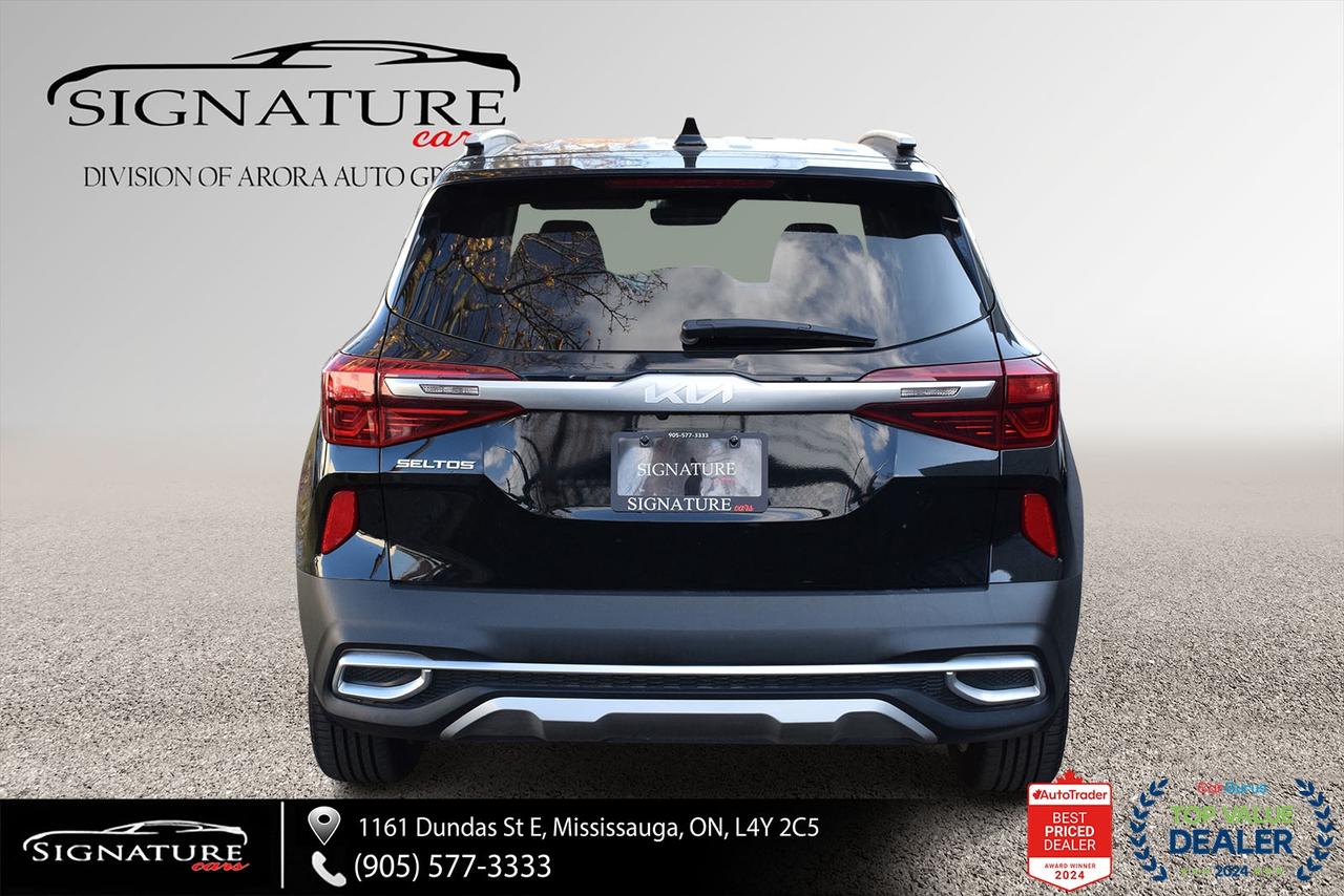 2023 Kia Seltos EX AWD No Accident Sunroof Leather Carplay BSM Photo