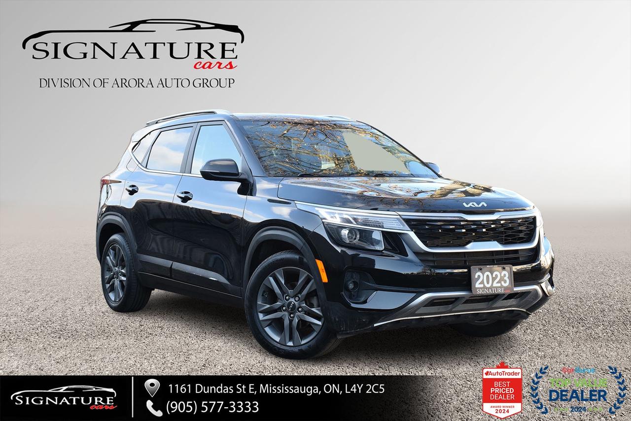 2023 Kia Seltos EX AWD No Accident Sunroof Leather Carplay BSM Photo4