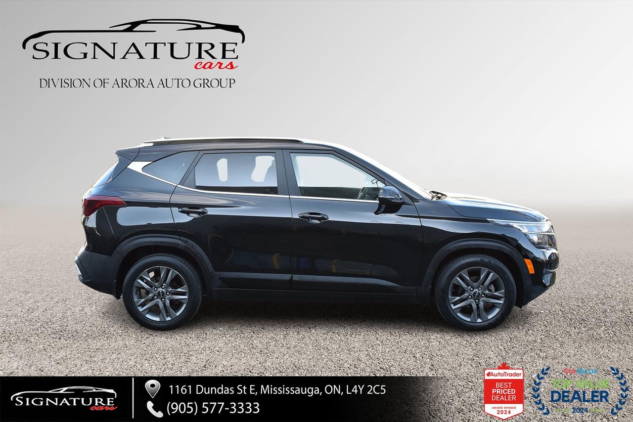 2023 Kia Seltos EX AWD No Accident Sunroof Leather Carplay BSM Photo