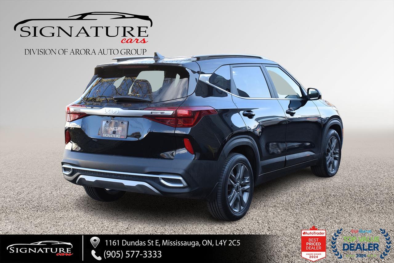 2023 Kia Seltos EX AWD No Accident Sunroof Leather Carplay BSM Photo