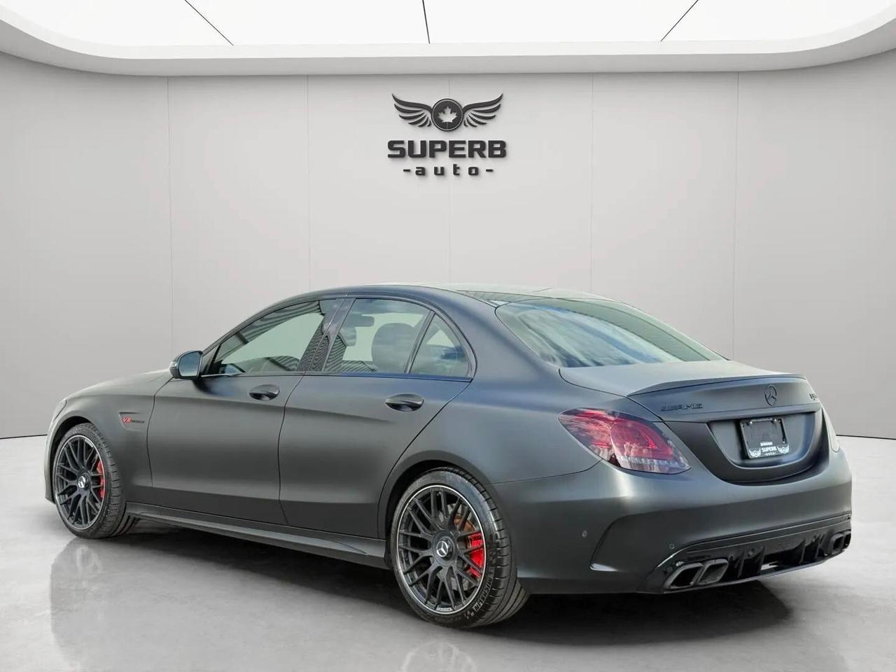 2019 Mercedes-Benz C-Class C63S   AMG   NO ACCIDENT   AMG PERFONMANCE SEATS Photo4